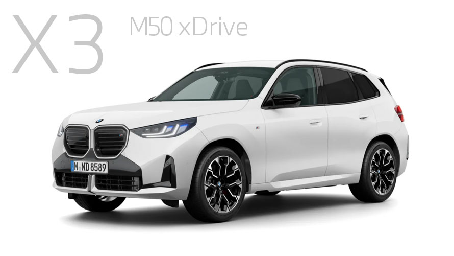 New BMW X3 M50 xDrive