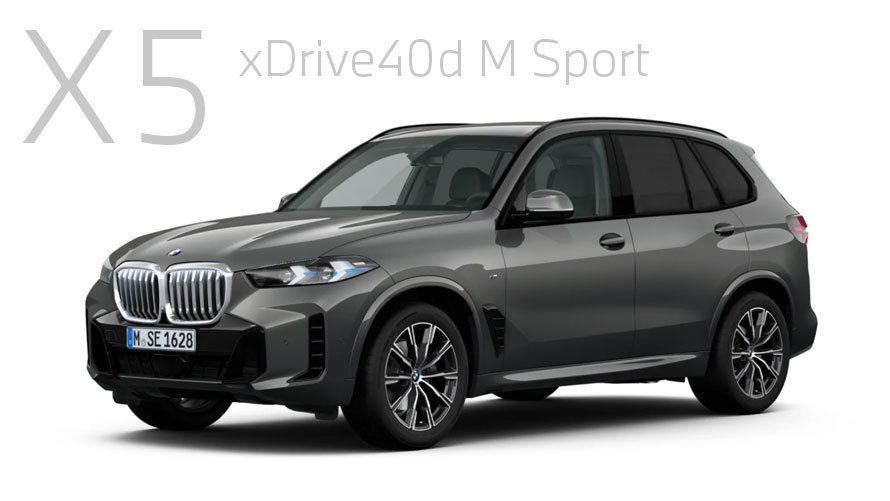 New BMW X5 xDrive40d M Sport