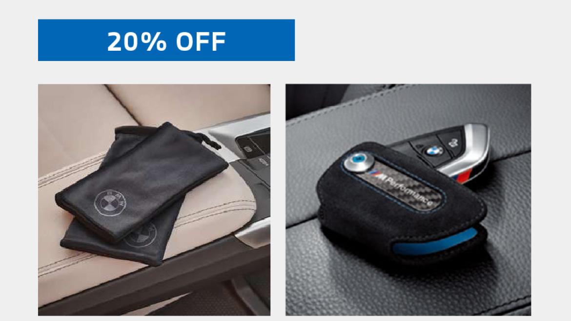 BMW純正アクセサリーを特別価格にてご提供。